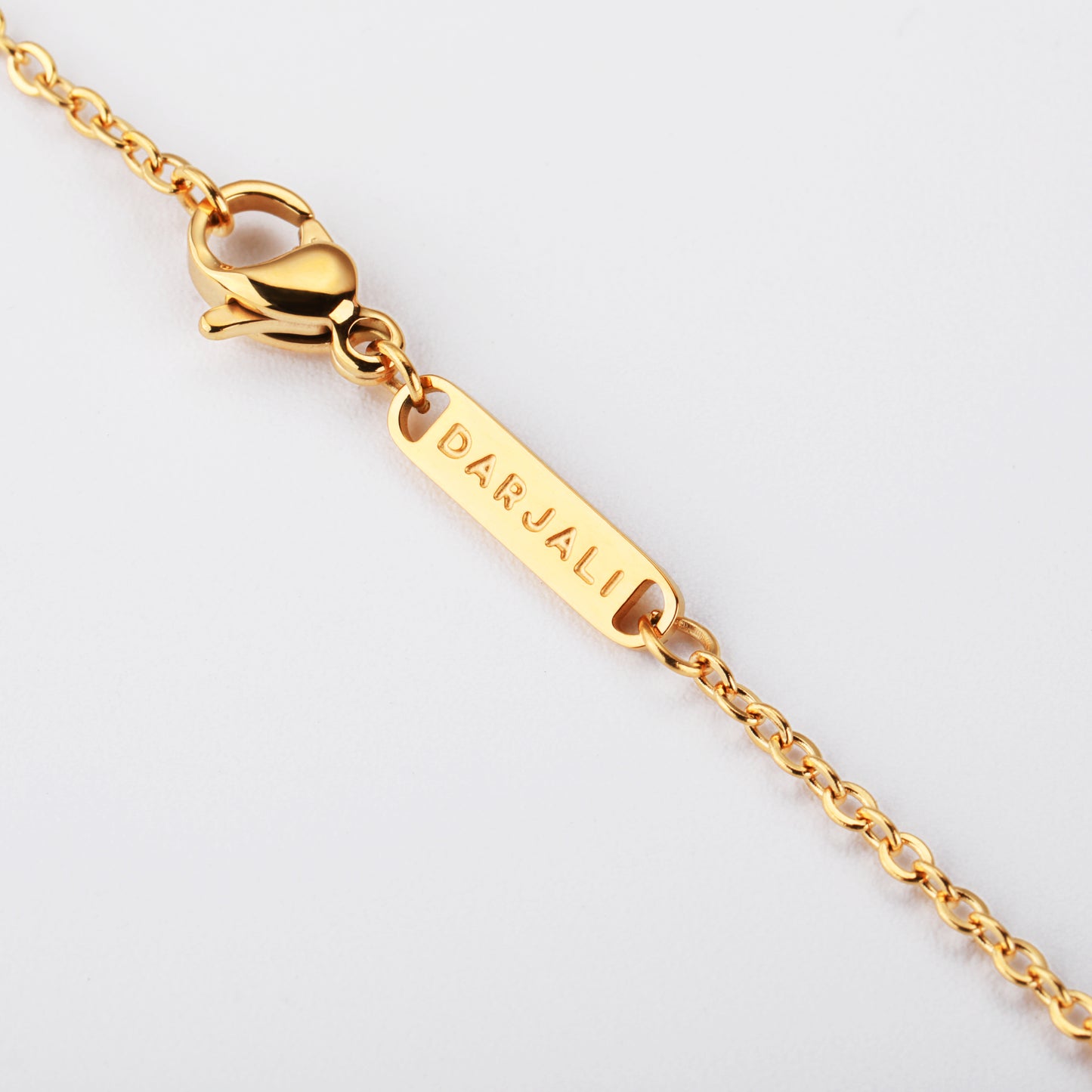 Darjali Jewelry Botanical Moon Necklace 18K Gold Chain