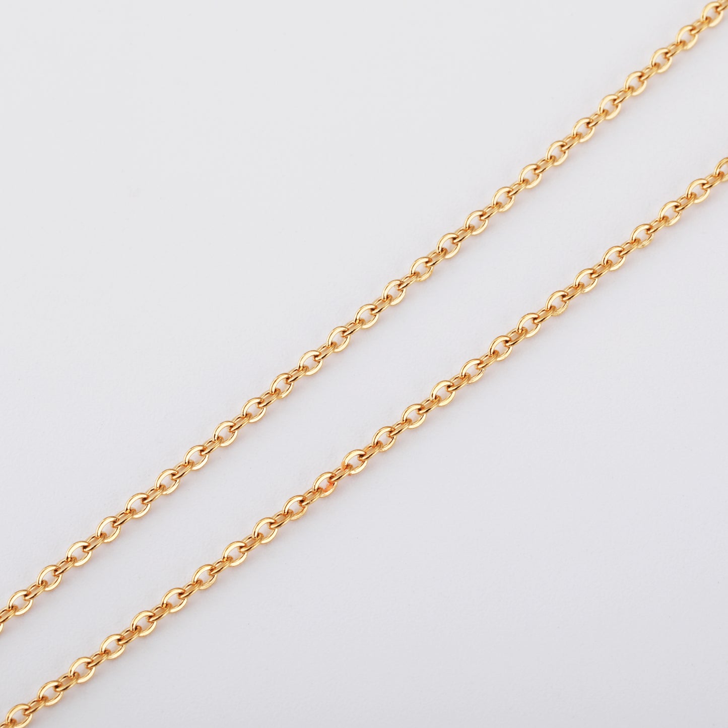 Darjali Jewelry Botanical Moon Necklace 18K Gold Chain