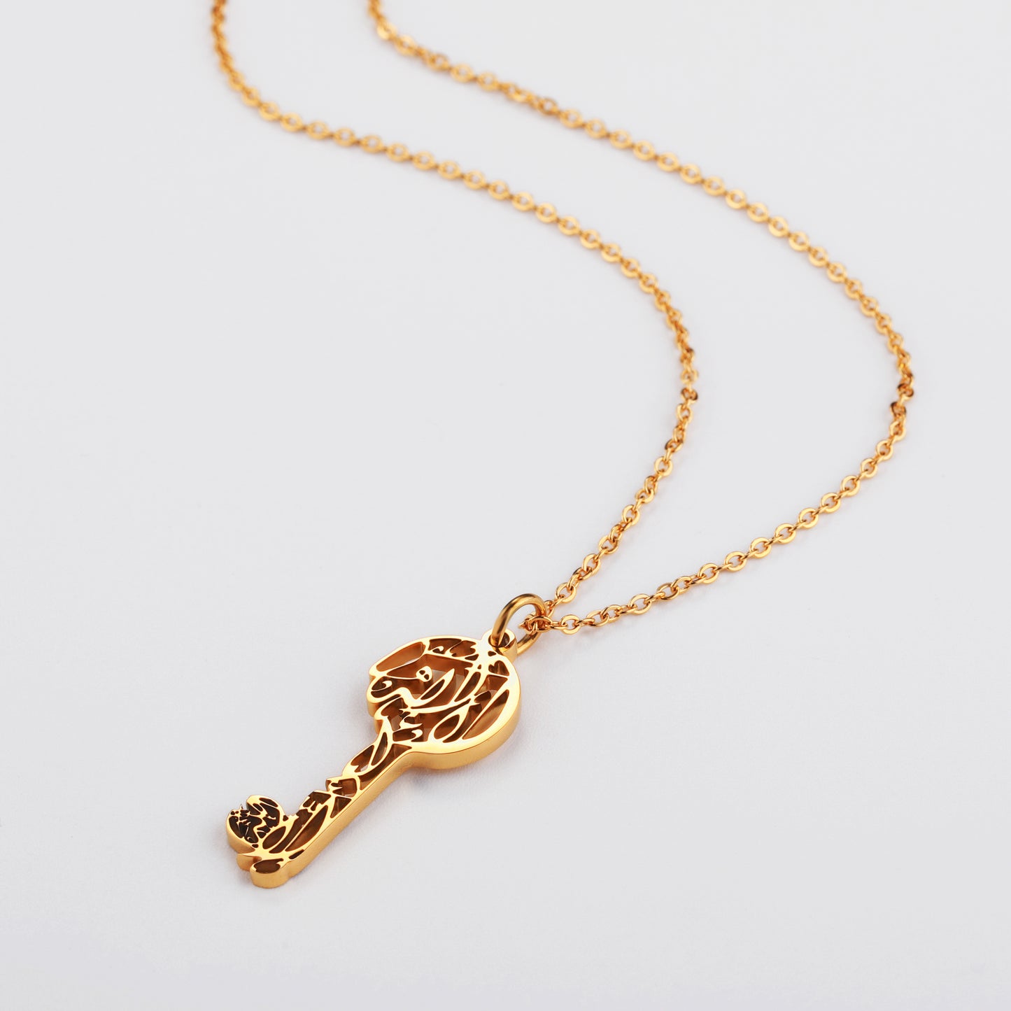 Darjali Jewelry There is no god but God Necklace 18K Gold 